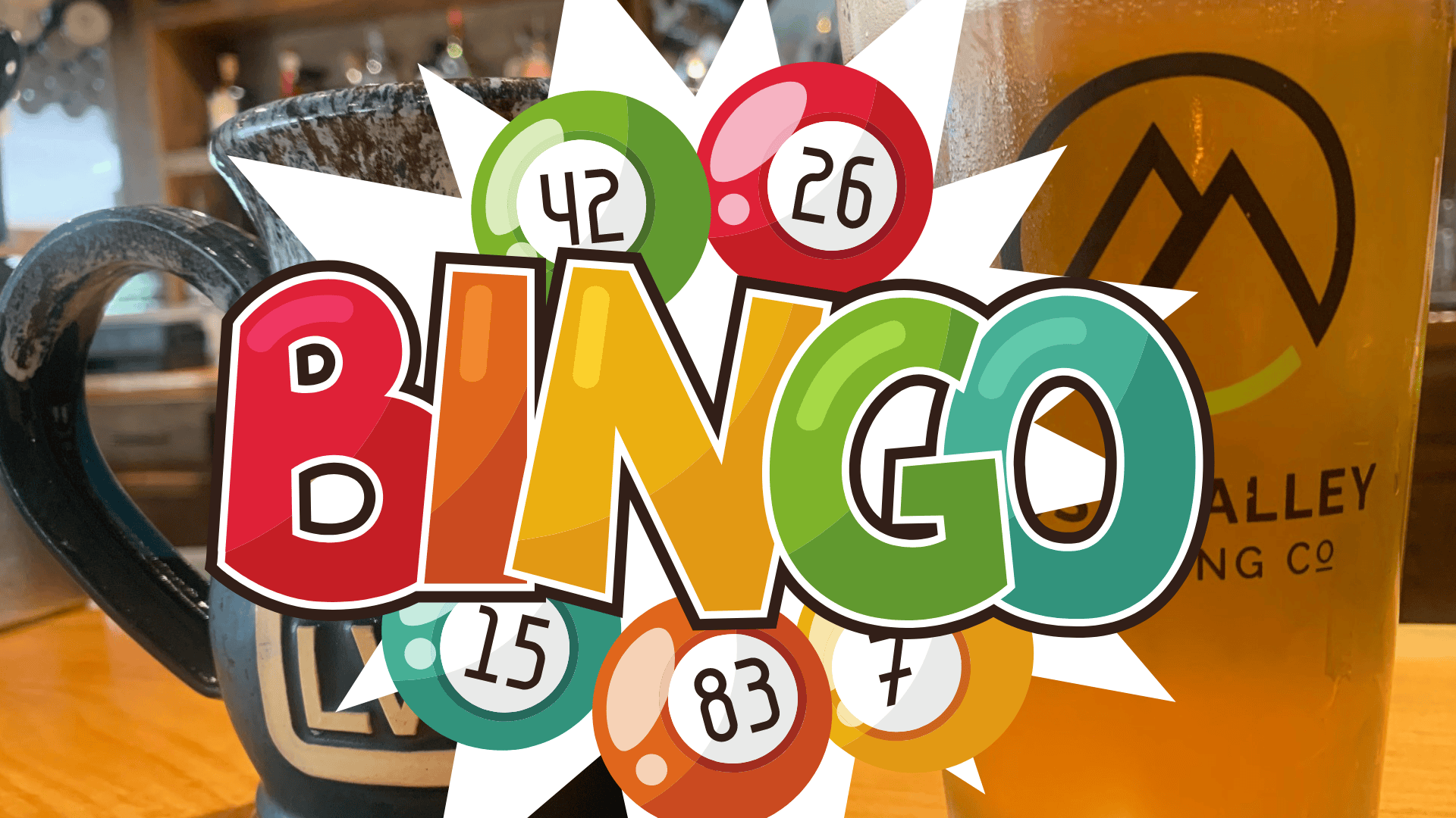 bingo at lost valleys brewpub auburn maine